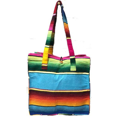 [BG1004-A] Button Top Sarape Bag - (SW778)